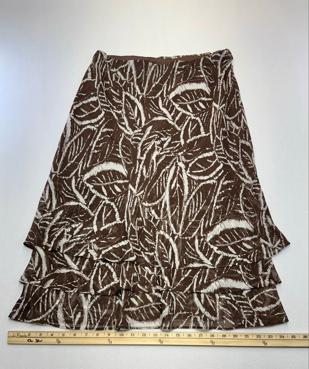 VTG 90s Boho western cottagecore fall coldwater creek skirt Earthcore 0076a2